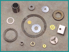 Photograph of special washers we've manufactured!